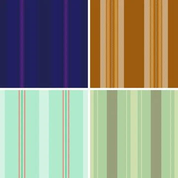 Seamless lines pattern pack for Scottish clan enthusiasts. Vector designs p.. Stock Illustration