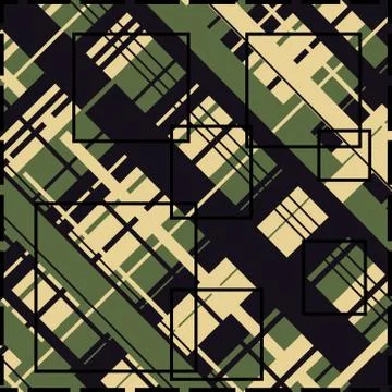 Seamless lines pattern. Vector background. Stock Illustration