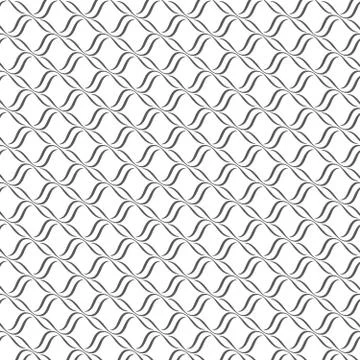 Seamless lines with wavy vector pattern background 스톡 일러스트