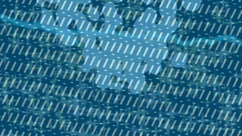 Seamless Liquid Waves Visual Experience Video stock 328666301