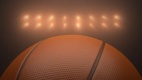 Seamless Loo Basketball Background Stock Footage 266491716