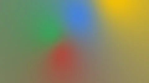 Seamless Loop of 4 Color (Blue, Yellow, Green, Red) Animated Gradient Background Stock Footage 340362376