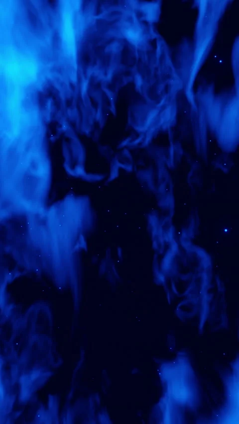 Seamless loop 4K animation of flying through glowing nebula and stars Stock Footage 340827171