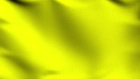 Seamless Loop 4K VDO. Empty yellow flag and copy space for advertisement. Moc Video stock 147243195