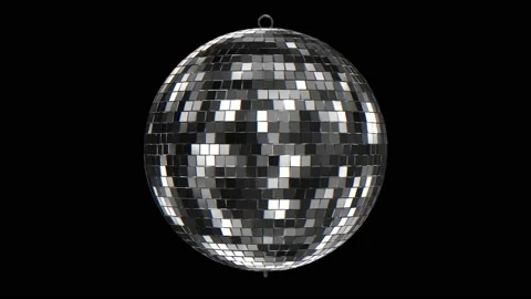 Seamless Loop-able Disco Ball Spinning Stock Footage 221006716