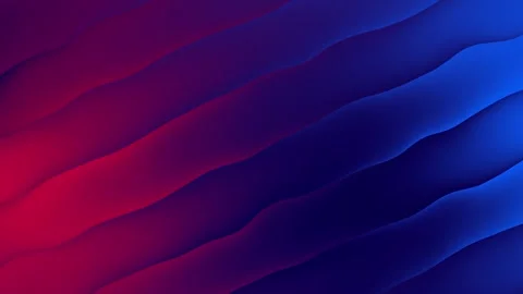 Seamless loop abstract background featuring smooth diagonal flowing waves in vib Stock Footage 347956270