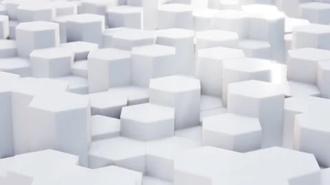 Seamless loop abstract background with rods of a thermonuclear reactor Stock Footage 259327979