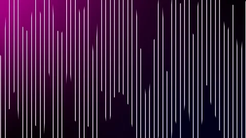 Seamless loop abstract background with vertical white lines on purple Stock Footage 348271304
