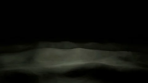Seamless loop Abstract of black sails water on black background 스톡 동영상 73680639