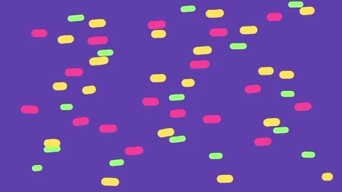 Seamless loop abstract colorful pattern background animation of flying lines Stock Footage 146259581