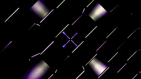  Seamless loop abstract of dark metalic with colorful backlight Stock Footage 124808762