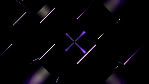  Seamless loop abstract of dark metalic with colorful backlight Stock-Footage 124808798