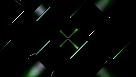  Seamless loop abstract of dark metalic with colorful backlight Stock-Footage 124808839