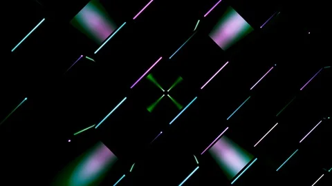  Seamless loop abstract of dark metalic with colorful backlight Stock-Footage 124808849