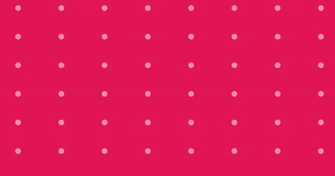 Seamless loop abstract dots animation. 4k resolution. Pink and white dot or Stock Footage 239684793