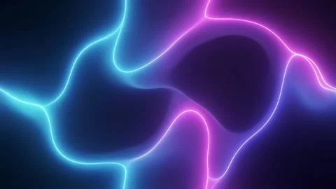 Seamless loop, Abstract fluid dynamics with quantum particle fields, Stock Footage 323000650