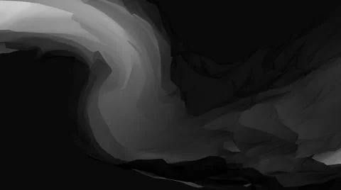 Seamless Loop - Abstract Futuristic Fabric Cave Moving Stock Footage 67510168