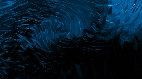 Seamless Loop - Abstract Futuristic Ocean Waves Stock Footage 67502955