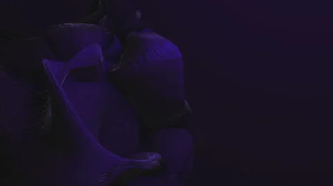 Seamless Loop - Abstract Futuristic Purple Liquid Stock Footage 67479544