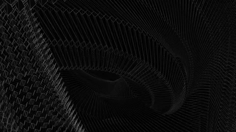 Seamless Loop - Abstract Futuristic Structure Polygon 库存影片 67549456