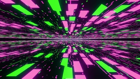 Seamless loop abstract light streaks effect animation. straight light lines Stock Footage 252674282
