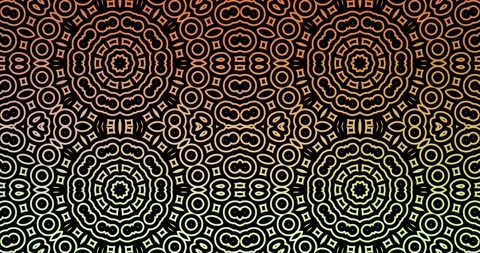 Seamless Loop of Abstract Line Pattern Motion Graphics Video Stock Footage 166393297