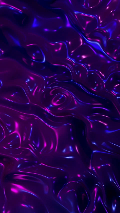 Seamless Loop of Abstract Moving Holographic Neon Background Stock Footage 311910839