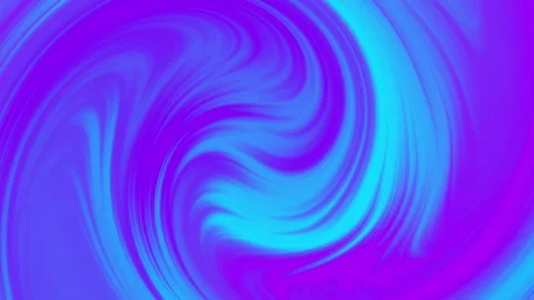 Seamless Loop Abstract Purple Cyan Fluid Swirl Liquid Wave Motion Animation Stock Footage 344349495
