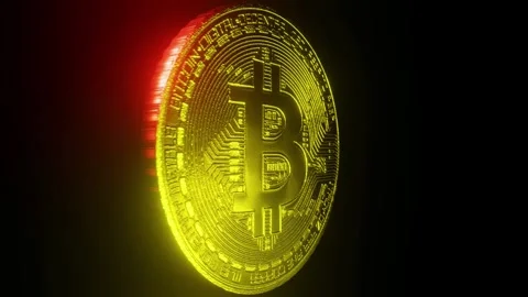Seamless Loop Animation 4K Blockchain coin Connection and Cryptocurrency Concept Vídeos de archivo 336442851