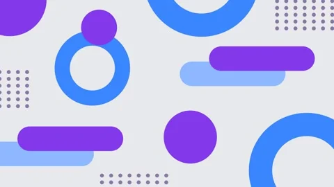 Seamless loop animation of an abstract background Vídeo Stock 335213595