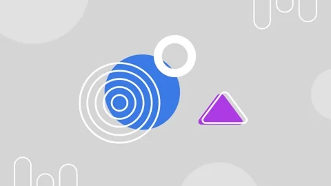 Seamless loop animation of an abstract background Vídeo Stock 335214719