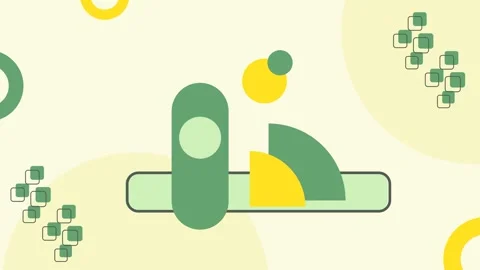 Seamless loop animation of an abstract background Vídeo Stock 335214725