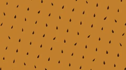 Seamless loop animation. Abstract pattern of small dark leaves rotating and Stock Illustration