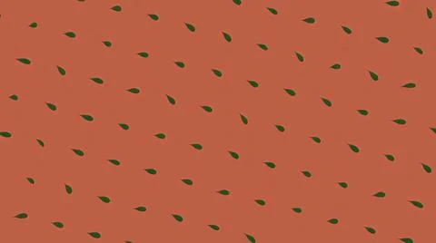 Seamless loop animation. Animation. Abstract colorful pattern of small green Illustrazione stock