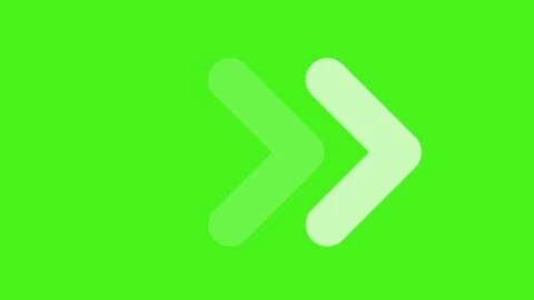 Seamless loop animation of bright green forward arrow symbols. 스톡 동영상 317869440