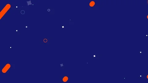 Seamless Loop Animation With Circles And Lines Stock Footage 125683448