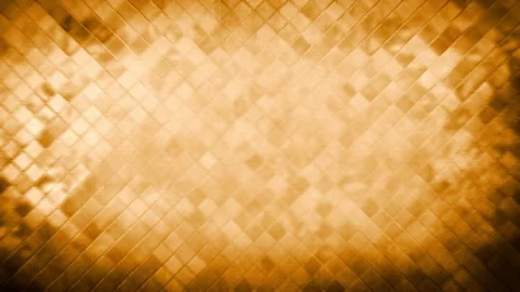 Seamless Loop Animation Of Golden Tiled Background Stock Footage 146358583