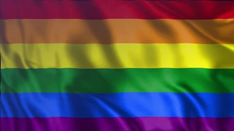 Seamless loop animation of the LGBT flag 스톡 동영상 290841565