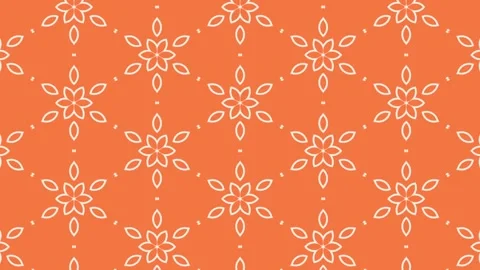 Seamless loop animation of vibrant orange background with repeating pattern.. Stock Footage 279878369