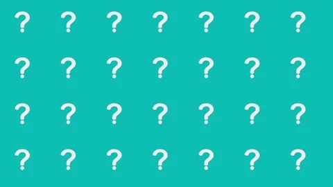 Seamless loop animation of vibrant teal background filled with rows of whit.. Stock Footage 281555687