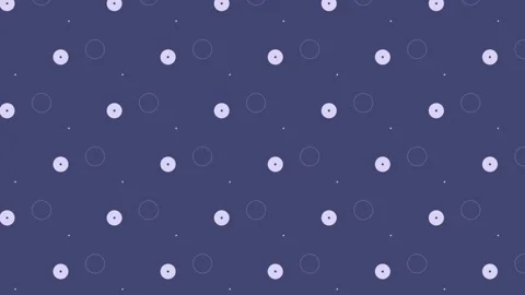 Seamless loop animation of white circles expanding and contracting against .. Stock Footage 280172520