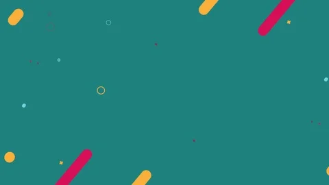 Seamless Loop Backdrop With Circles And Lines Stock Footage 126022246