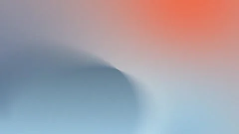 Seamless loop background. 4K abstract gradient with soft blue and orange hues, Stock Footage 299447946