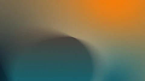 Seamless loop background with 4K abstract gradient. Soft hues of orange and teal Stock Footage 299664526