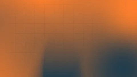 Seamless loop background in 4K. Blurred orange and blue gradient with grid Stock Footage 299397377