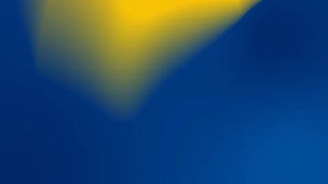 Seamless loop background. 4K elegant blue and yellow gradient with smooth Stockbeeldmateriaal 309701078