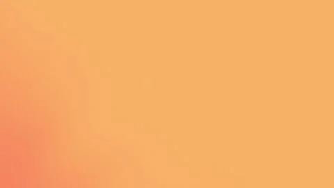 Seamless loop background in 4K featuring a soft gradient from peach to orange, Video stock 299447796