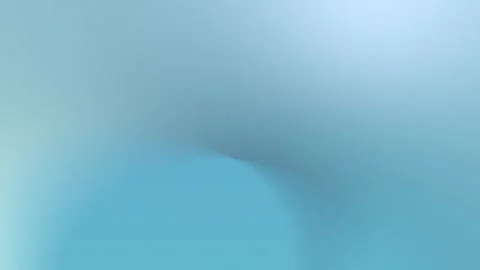 Seamless loop background in 4K featuring soft blue gradients and a large blurry Video stock 299664538