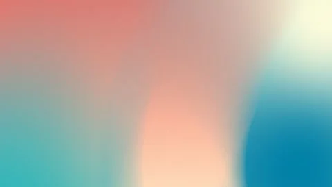 Seamless loop background in 4K featuring a soft gradient of coral, peach, and Stock Footage 300840288