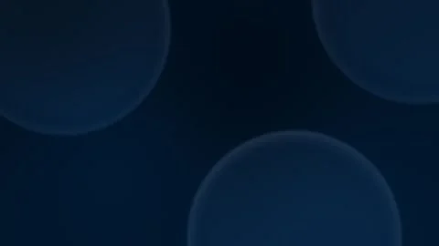 Seamless loop background in 4K featuring soft teal gradients with smooth, oval Stock Footage 309701147